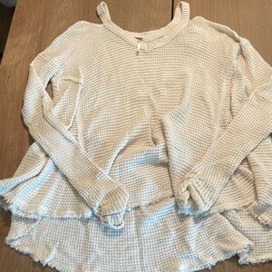Free people sweater.